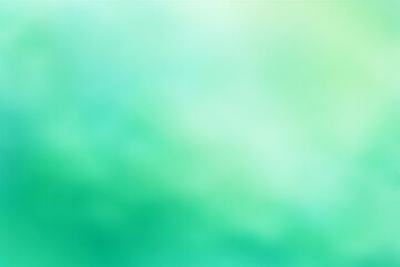 Obraz premium Abstract gradient smooth Blurred Watercolor Aquamarine Green background image