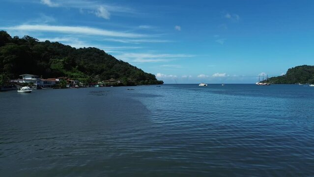 Aerial View,Portobelo Port,  Colon Panama