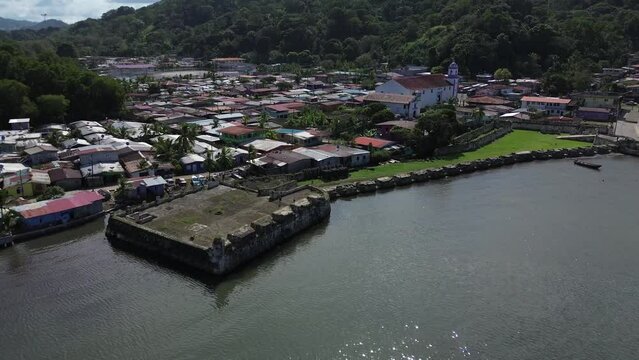 Portobelo Port,  Colon , Caribbean Sea.