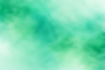 Abstract gradient smooth Blurred Watercolor Aquamarine Green background image