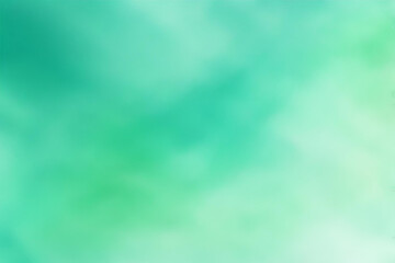 Abstract gradient smooth Blurred Watercolor Aquamarine Green background image