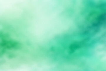 Abstract gradient smooth Blurred Watercolor Aquamarine Green background image