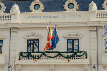 Fototapeta premium Public building in Valencia, Spain