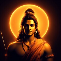 Lord Rama Portrait 