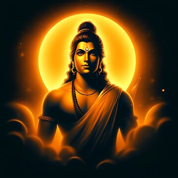 Lord Rama Portrait 