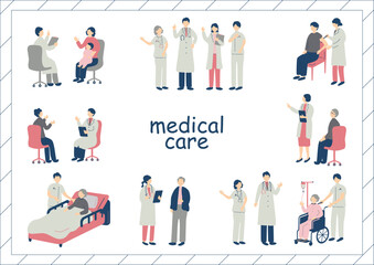 医療従事者　病院　素材集