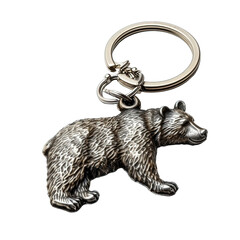 Metal Keychain Bear