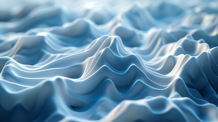 Obraz premium 3D Abstract waves background