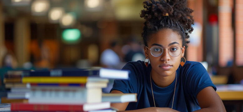 A student applying for student loans at a university financial aid office.