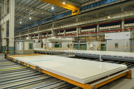 Automated calcium silicate board production line,industrial prodution plant