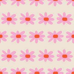 seamless pattern, flower art surface design for fabric scarf and decor
