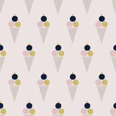 seamless pattern, ice cream art surface design for fabric scarf and decor
- 736761929