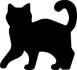 black cat silhouette illustrations, perfect for a wide range of creative projects. Each high-quality 
