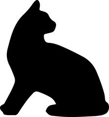 black cat silhouette illustrations, perfect for a wide range of creative projects. Each high-quality 