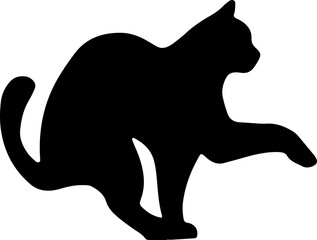 black cat silhouette illustrations, perfect for a wide range of creative projects. Each high-quality 