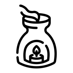 aromatherapy Line Icon