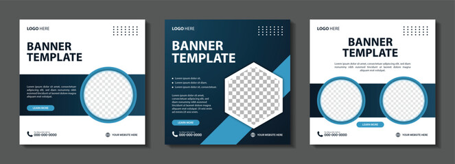 business square banner template for internet ads and social media post design. Editable square social media post design for Ads. square banner template design