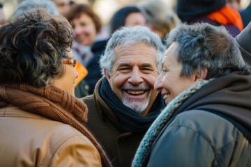 Photo of Unity among friends concept, no room for racism