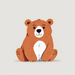 Obraz na płótnie Canvas bear illustration