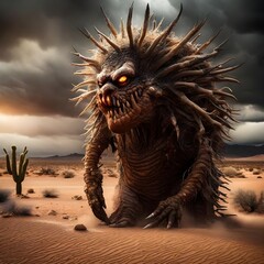 dragon in the desert