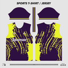 Vector tshirt sport design sublimation jersey