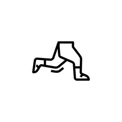 Run icon, logo, shape, symbol, arts, design, icon, healthy, sports