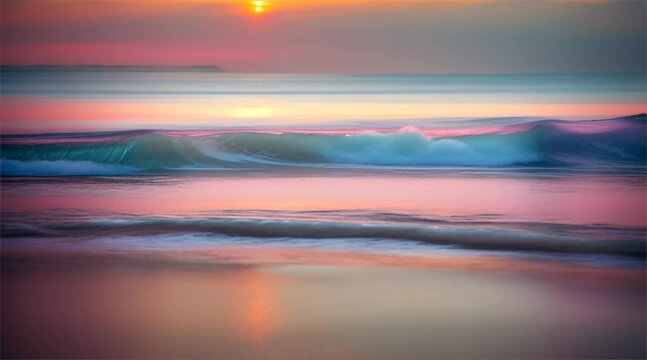 Sunset and Sunrise by the Sea and River