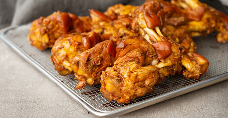 Jokbal, Korean pig trotters dish	