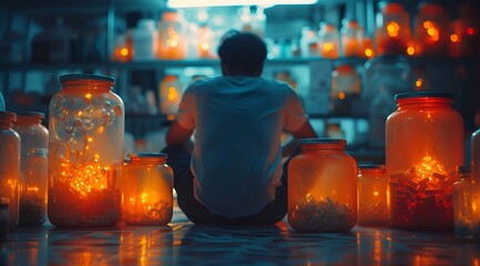 medicine addiction man