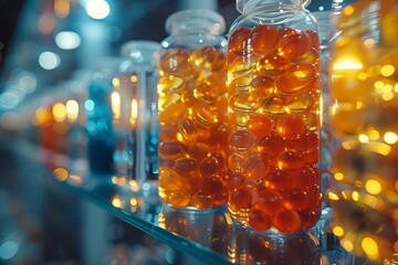 glass of medicine