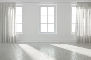 Modern interior design. 3D illustration