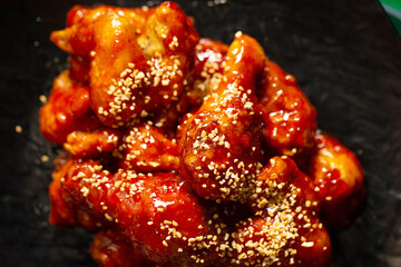 seasoned spicy chicken ,Seasoned Chicken with Garlic 