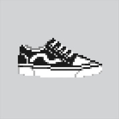 Pixel art illustration Skate Shoes. Pixelated Sneaker. Skate Sneaker Shoes.
pixelated for the pixel art game and icon for website and video game. old school retro.