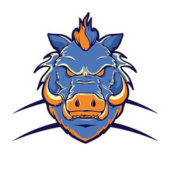 Wild Boar Esports Mascot Logo Design