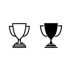 First prize trophy icon color editable