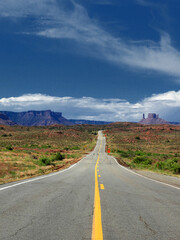 Fototapeta premium road trip in Utah, United States of America