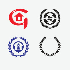 set of labels with arrows