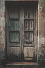 puerta de casa antigua