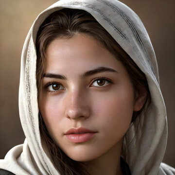 a portrait of a woman 12