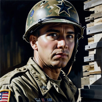 Portrait of a Soldier 05