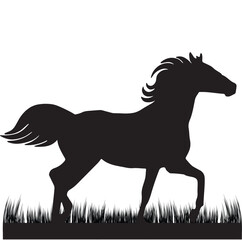 Silhouette of a HORSE