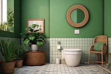 bathroom room ideas, including bathtub, glass, towels, shower, shelf table which are simple and minimalist but still give the impression of being clean and elegant.