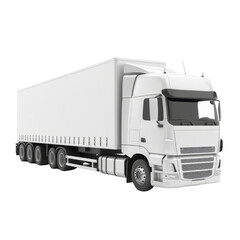 Lorry Truck PNG Cutout, Generative AI