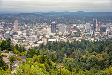 Portland, Oregon, USA - City overlook