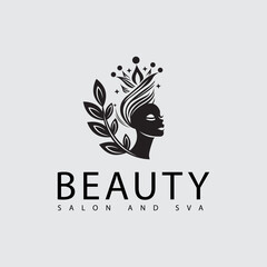 beauty salon and spa logo