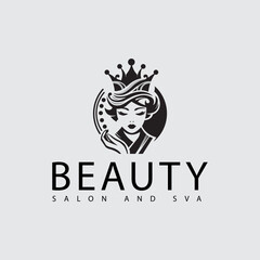 beauty salon and spa logo