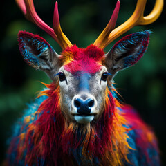 A kaleidoscope of vivid colors wildlife photography that stirs the soul - obrazy, fototapety, plakaty