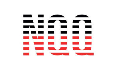 NQQ three initial letter iconic line negative space minimal logo design vector template. monogram, abstract, wordmark, business, typography, minimalist, brand, company, flat, modern, unique, simple