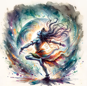 Maha Shivratri Lord Shiva Artwork, Mahadev illustration