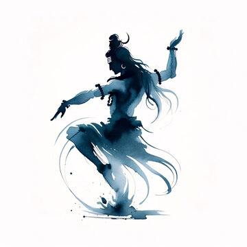 Maha Shivratri Lord Shiva Artwork, Mahadev illustration